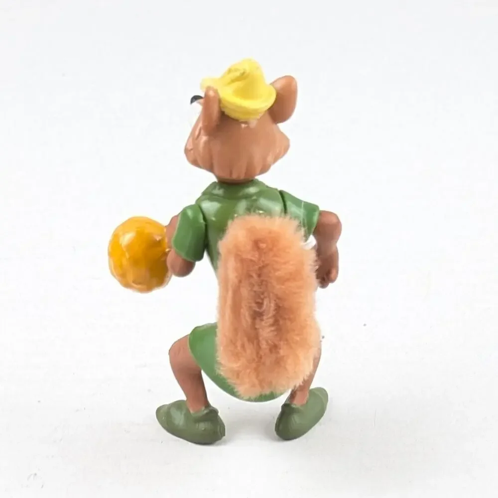 1995 McDonalds Disney Robin Hood Happy Meal Toy Figure Fuzzy Tail